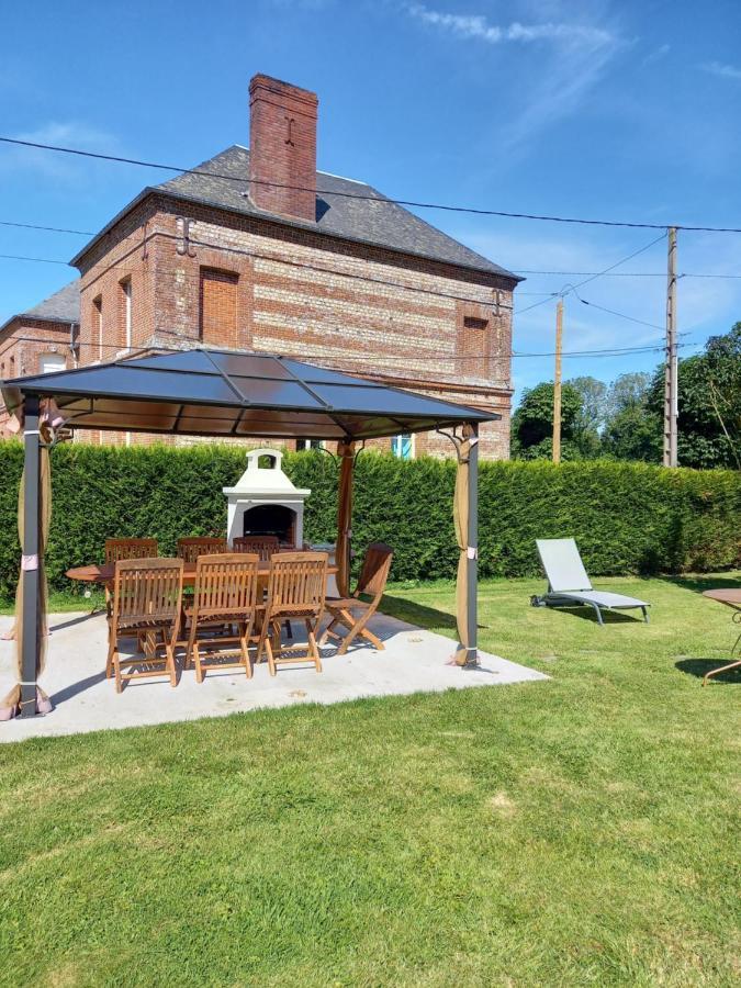La Maison Aux Pivoines Theuville-aux-Maillots Exterior foto