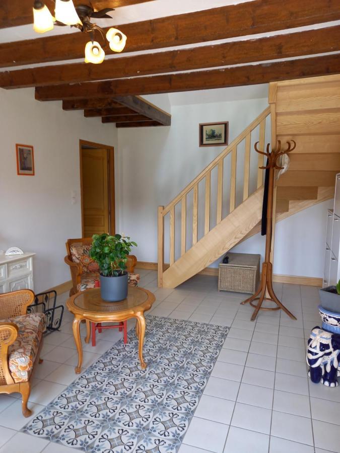 La Maison Aux Pivoines Theuville-aux-Maillots Exterior foto